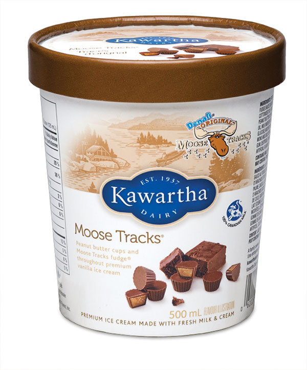 Moose Tracks - Kawartha Dairy - 500 ml tub