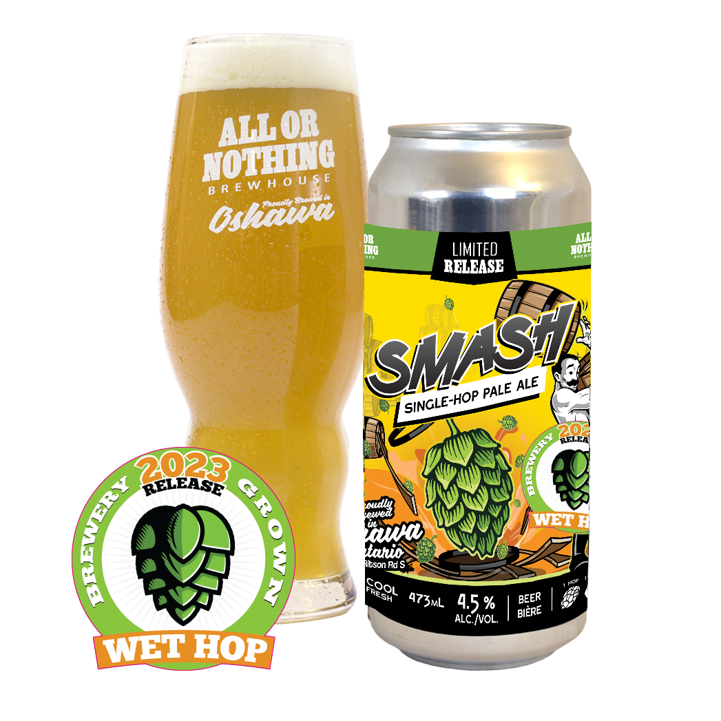 SMASH Pale Ale - 2023 Wet Hopped (473 ml Can)