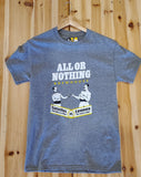Light Gray AON Tee Shirt - All or Nothing Brewhouse