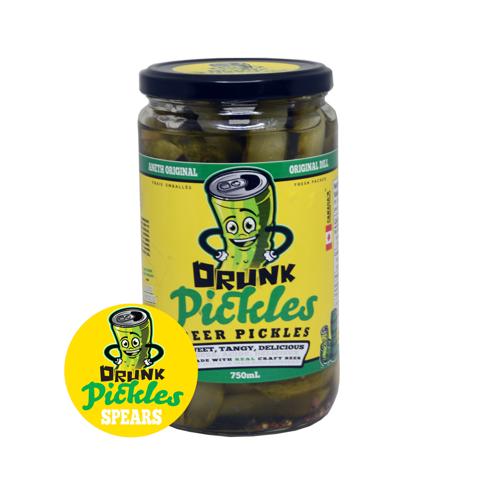 Original Dill Beer Pickles Jar - SPEARS