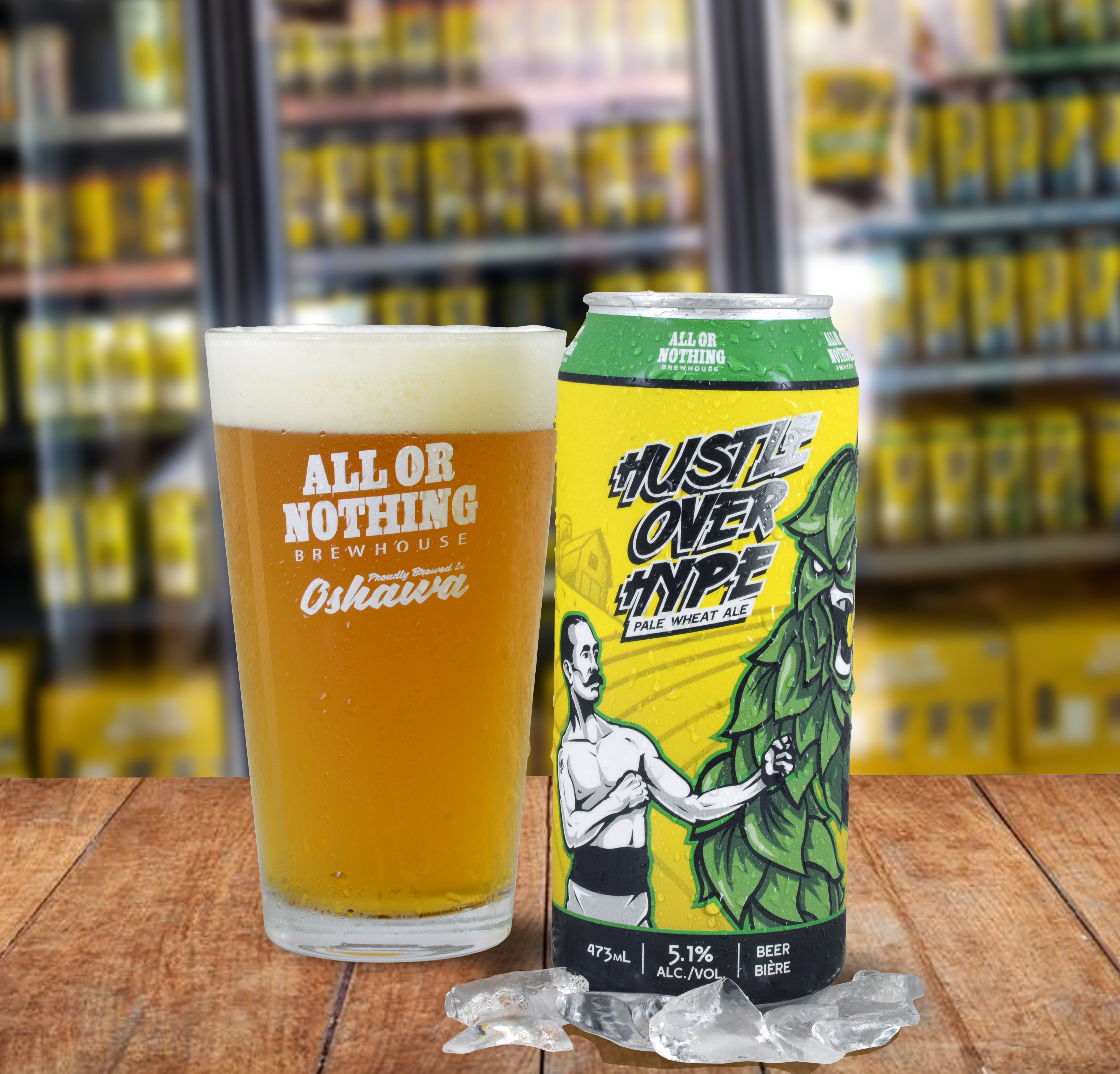 Hustle Over Hype Pale Wheat Ale (473 ml Can)