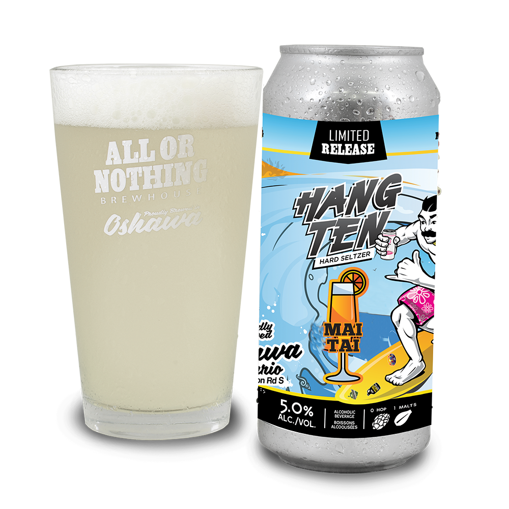 Hang Ten Hard Seltzer - Mai Tai (473 ml Can) – All or Nothing