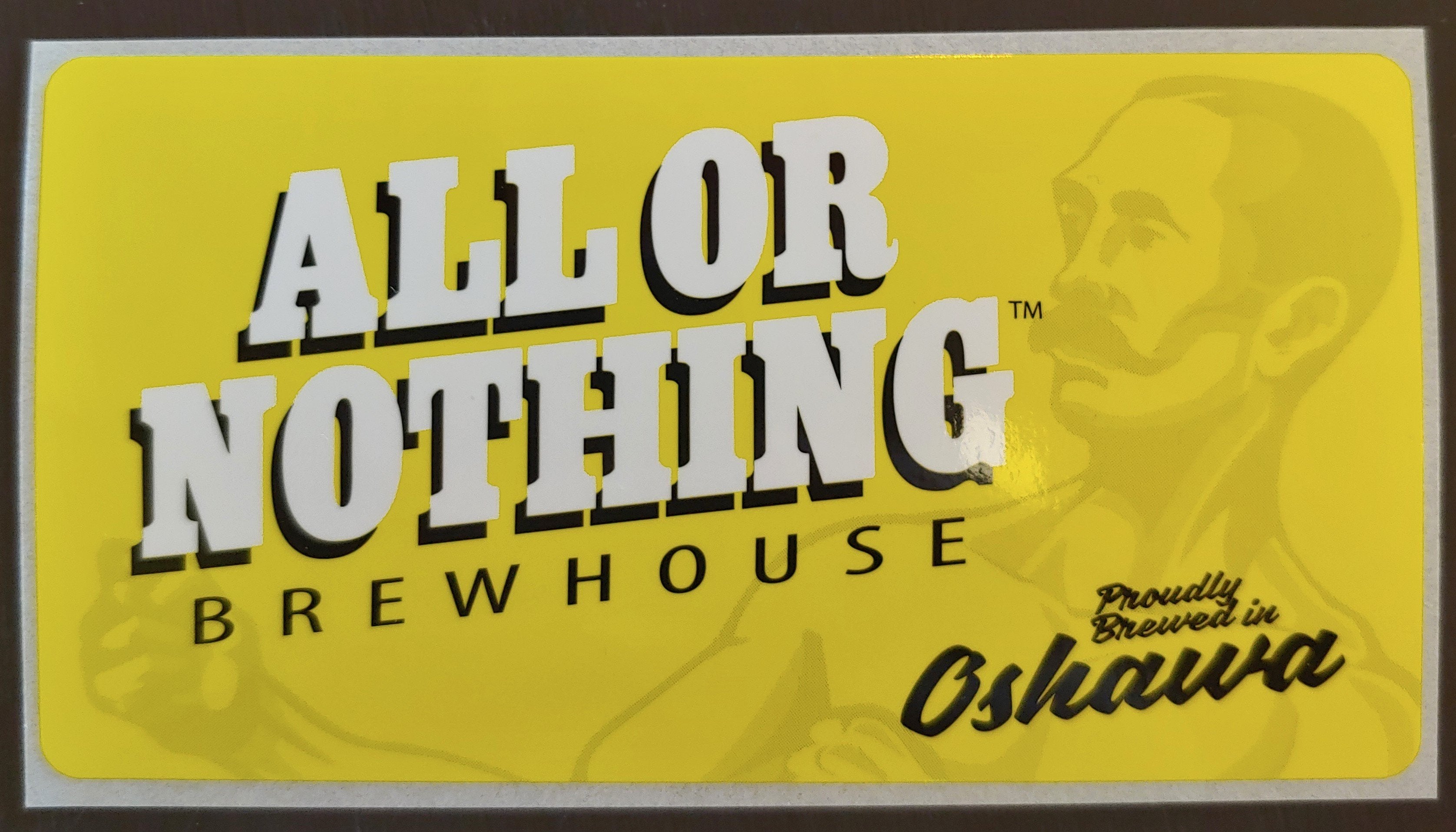 AON Sticker - All or Nothing Brewhouse